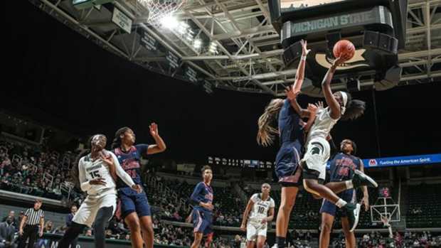 Michigan State Women's Basketball (PHOTO:  MSU SID)